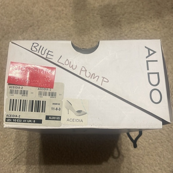 Aldo Aceidia Blue Pump - Women’s Size 10, Elegant & Chic - Picture 11 of 11